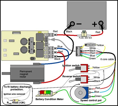 Current limiting feature helps prevent controller and motor damage due to over-current conditions. . 24v speed controller wiring diagram